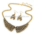 2014 hot sale earrings and chain set
